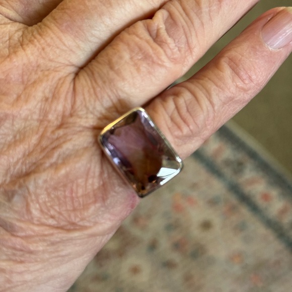 Sterling Silver and Ametrine Ring - Picture 4 of 4